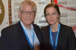 Minister Ellen Trane Nørby, for børn, undervisning og ligestilling og Kurt Damsted